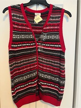 VINTAGE! NWT Baxter & Wells men’s/unisex sweater vest